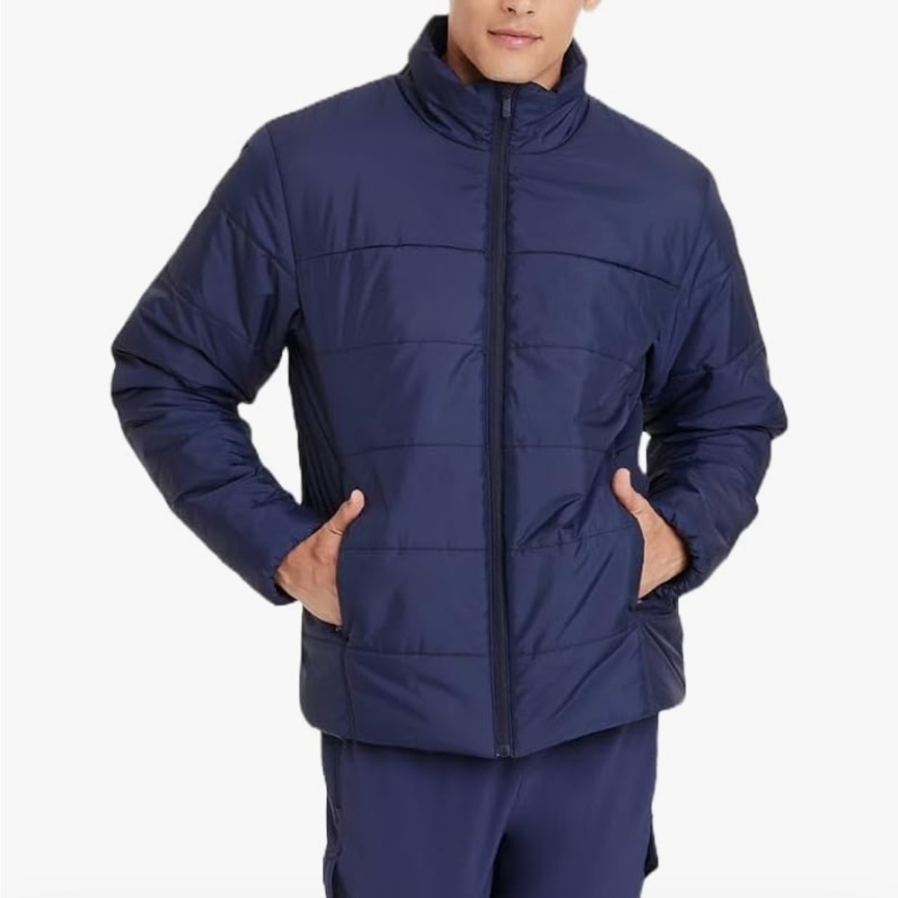 All in Motion Men's Mid Weight Puffer Jacket with 3M
Thinsulate new ๐